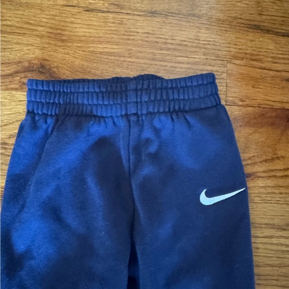 Nike Toddler Logo Sweatsuit Navy Sweatshirt Joggers - Picture 7 of 10